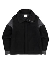 Load image into Gallery viewer, WHIZ LIMITED Rider Jacket w/ Articulated Knit Shoulders (AW 2003)