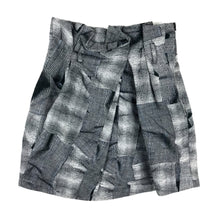 Load image into Gallery viewer, MIHARA YASUHIRO Distressed Plaid Skirt