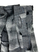 Load image into Gallery viewer, MIHARA YASUHIRO Distressed Plaid Skirt