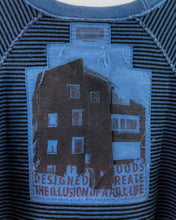 Load image into Gallery viewer, CAV EMPT Overdyed Heavy Weight Striped Crewneck (M-L)