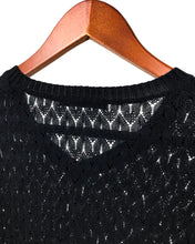 Load image into Gallery viewer, YOSHIYUKI KONISHI Laced Wool Knit Sweater (1990ās)