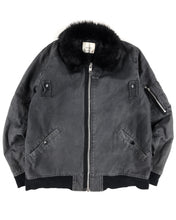 Load image into Gallery viewer, WHIZ LIMITED Fur Collar Bomber Jacket (AW2005)(S-Slim M)