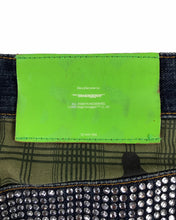 Load image into Gallery viewer, SWAGGER Rhinestone Patchwork Denim (Early 00’s)(32-34)