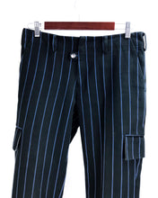 Load image into Gallery viewer, NUMBER (N)INE Netted Pinstripe Cargos (1998)