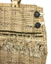 Load image into Gallery viewer, JUNYA WATANABE COMME DES GARÇONS Fringed Tweed Purse