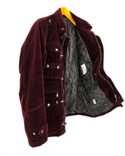 Load image into Gallery viewer, Semantic Design Velour Cargo Jacket (2000’s)