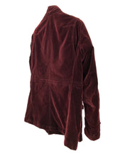 Load image into Gallery viewer, Semantic Design Velour Cargo Jacket (2000’s)