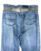 Load image into Gallery viewer, Levi’s “Reworked” Silver Tab Jeans (1990’s)
