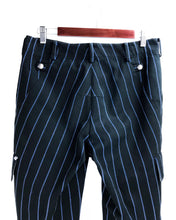 Load image into Gallery viewer, NUMBER (N)INE Netted Pinstripe Cargos (1998)