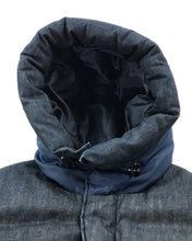 Load image into Gallery viewer, WHIZ LIMITED Denim Plaid Down Jacket (2003)(M-L)