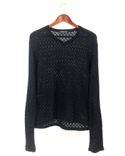 Load image into Gallery viewer, YOSHIYUKI KONISHI Laced Wool Knit Sweater (1990ās)