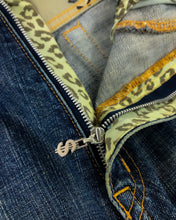 Load image into Gallery viewer, SWAGGER Rhinestone Patchwork Denim (Early 00’s)(32-34)