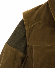 Load image into Gallery viewer, WHIZ Pleated Corduroy Truck Jacket w/ Articulated Knit Shoulders (AW 2003)(S-Slim M)
