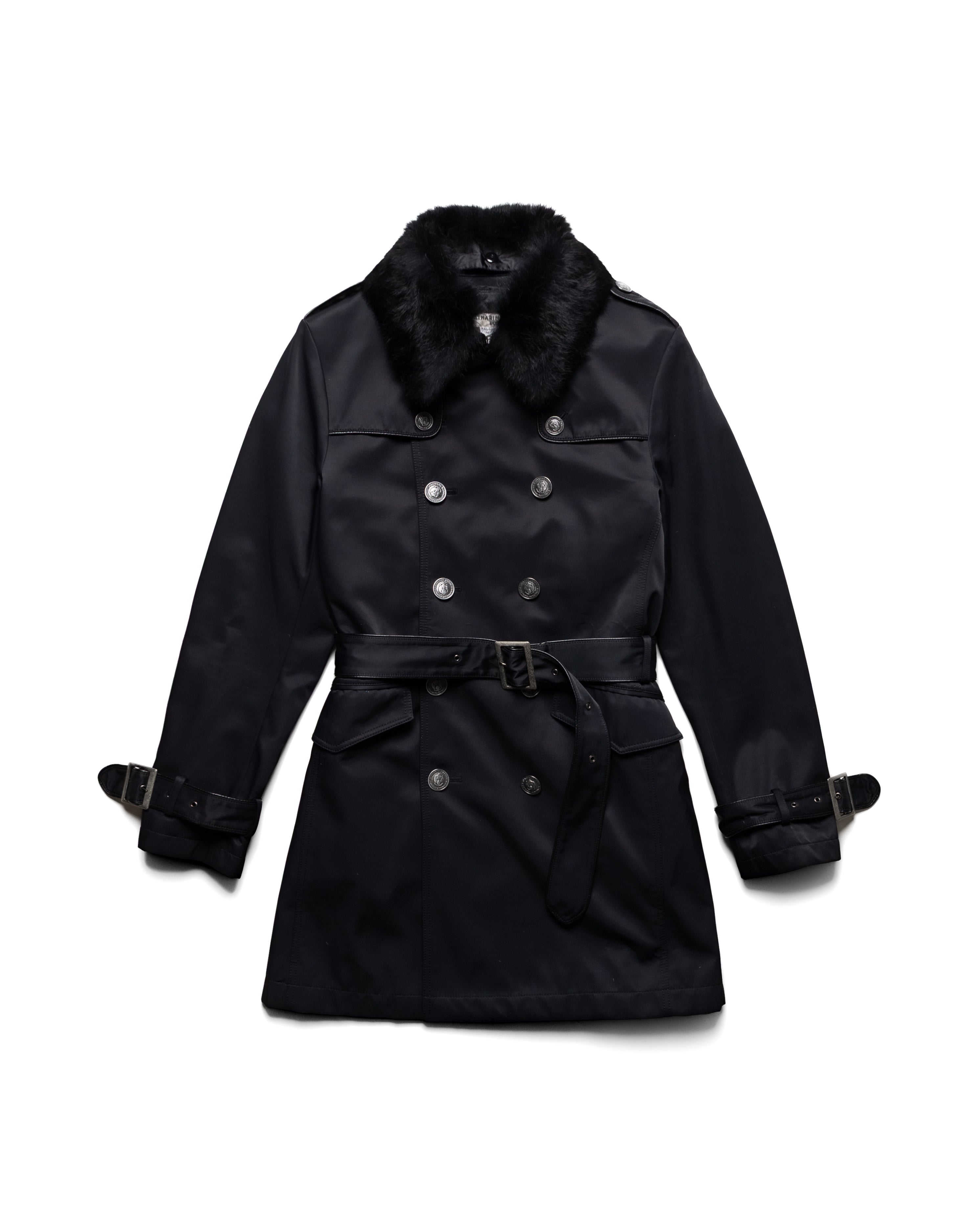 90s-00s Double Breasted Trench Coat