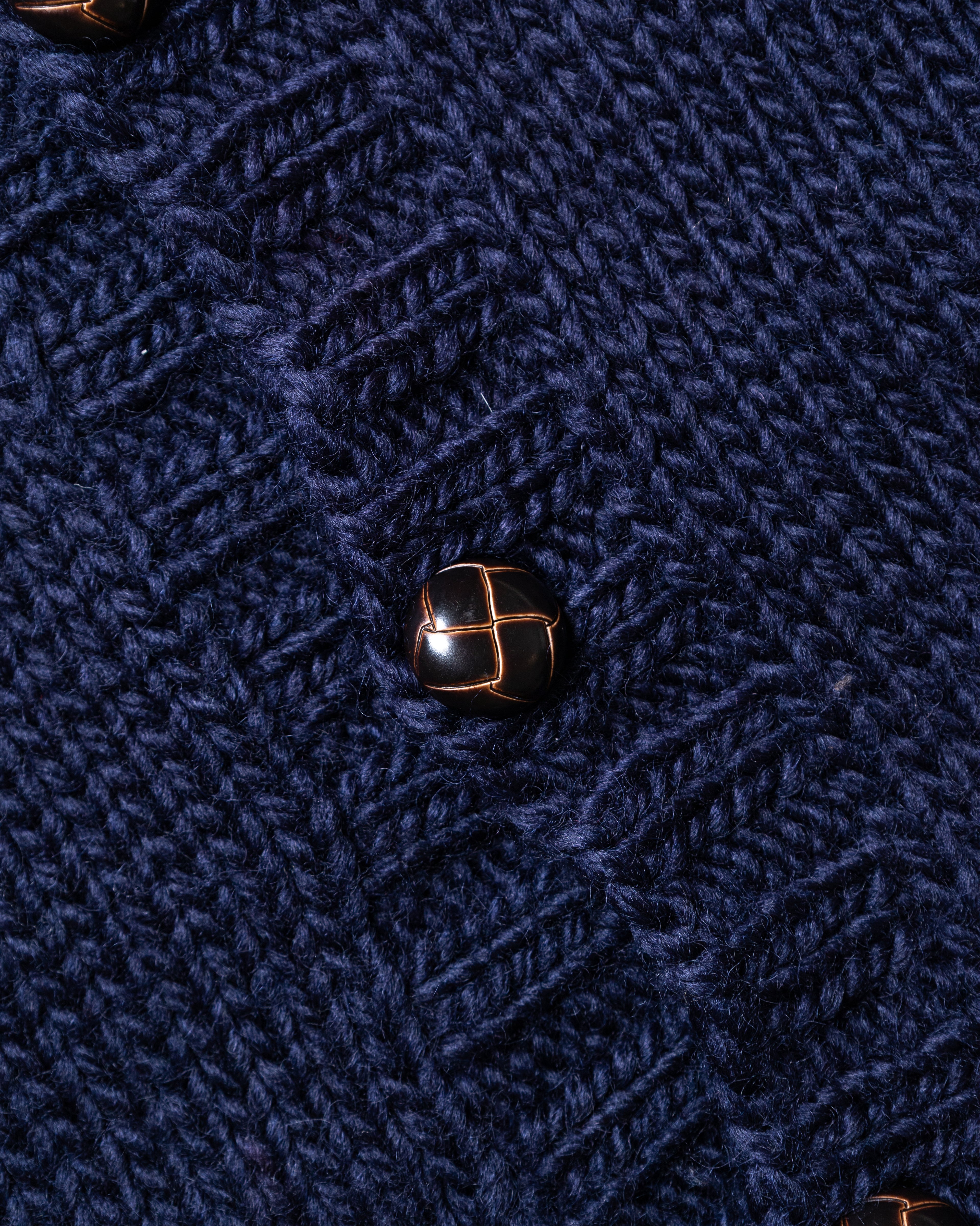 90’s / 00’s Hooded Knit Cardigan (S-M)