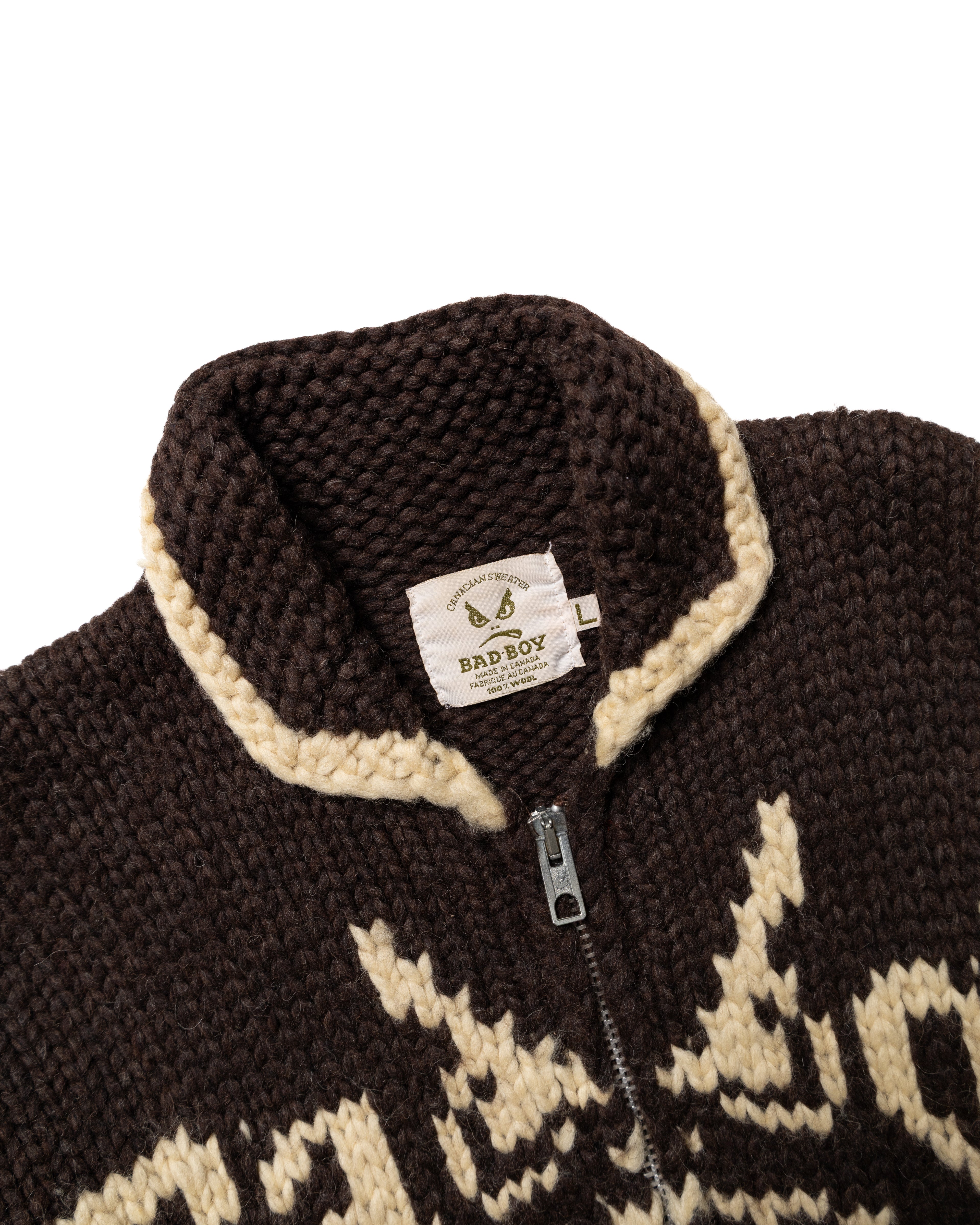 90's Cowichan Knit (L)