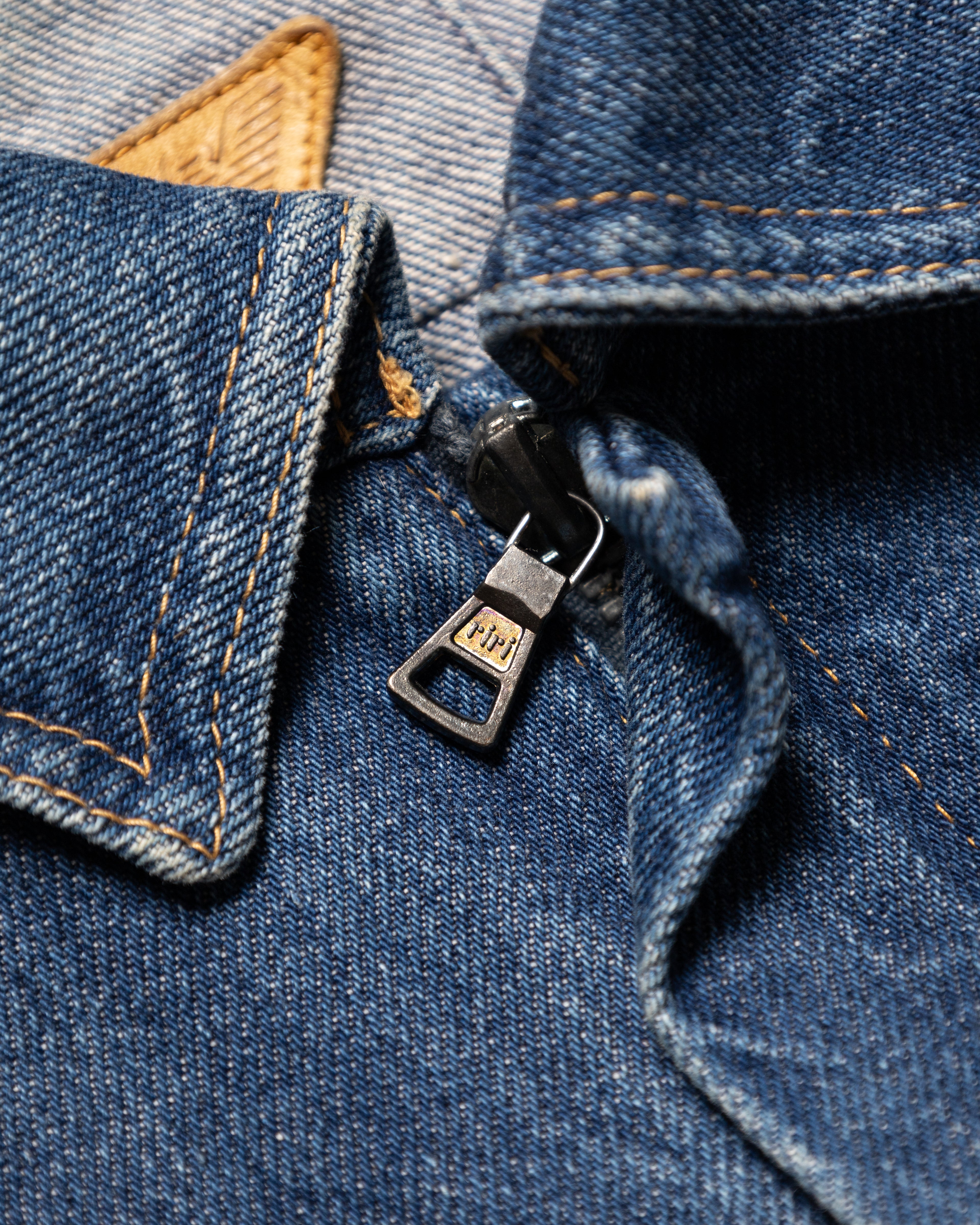 1982 Multi-Pocket Denim Jacket (S-M)