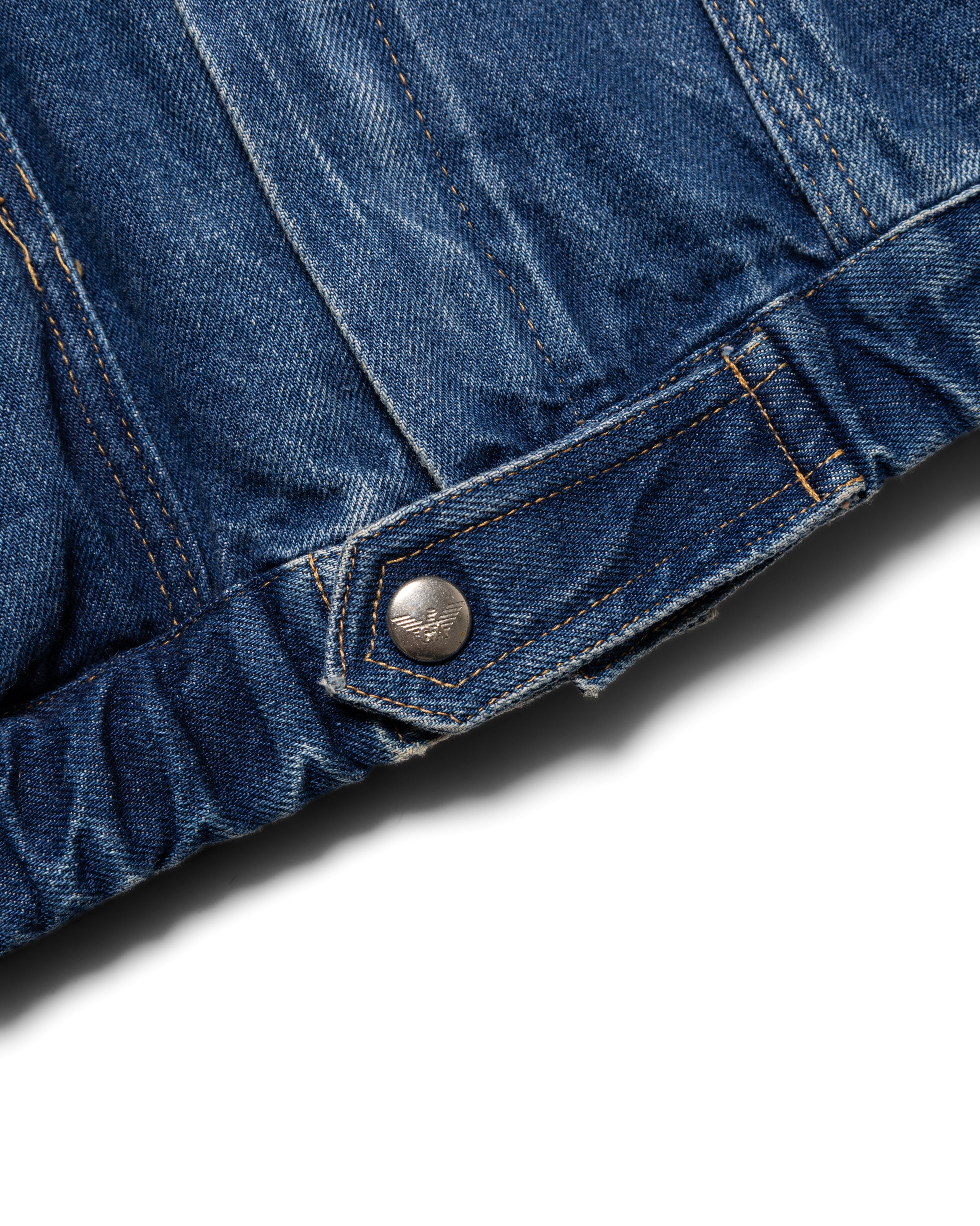 1982 Multi-Pocket Denim Jacket (S-M)