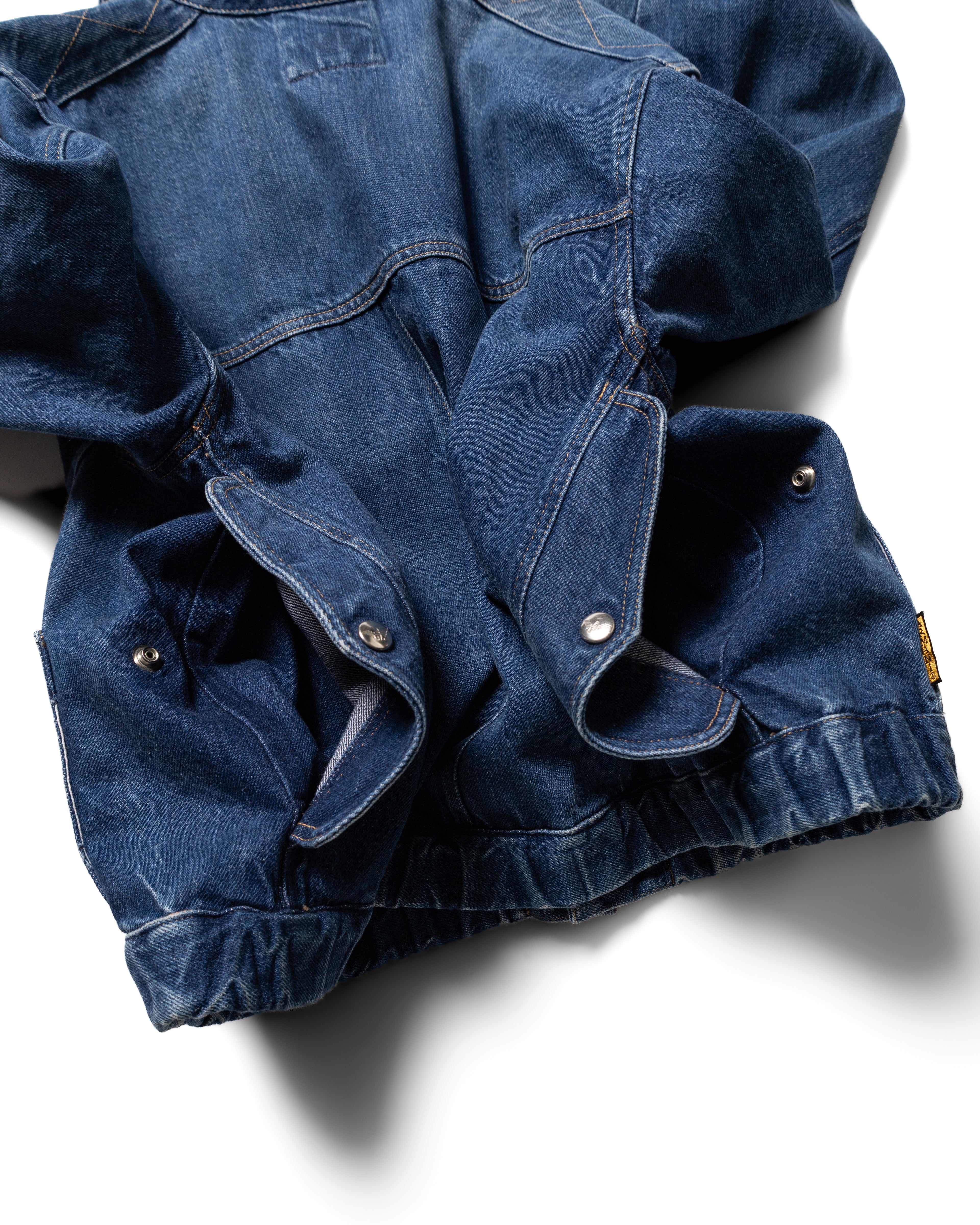 1982 Multi-Pocket Denim Jacket (S-M)