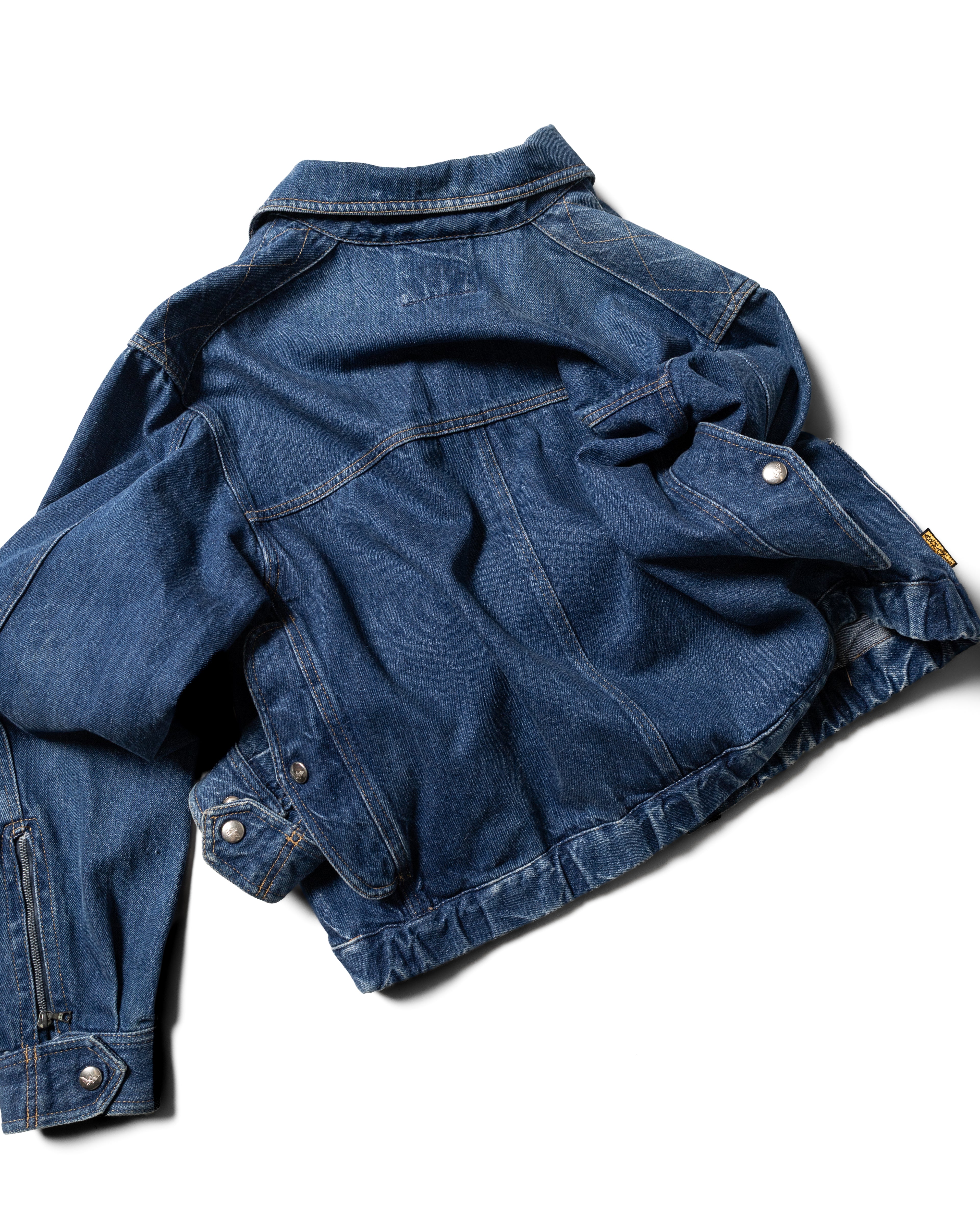 1982 Multi-Pocket Denim Jacket (S-M)