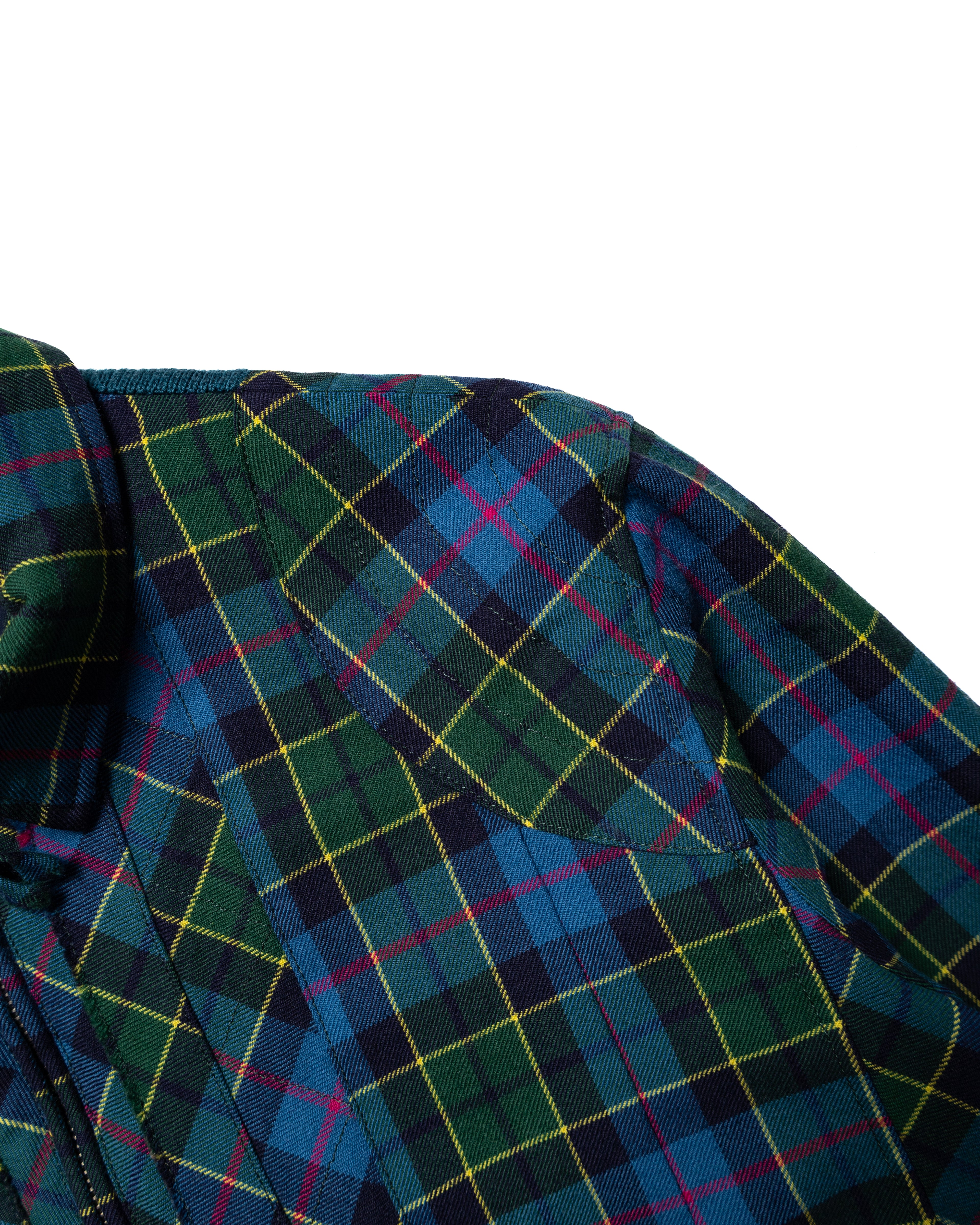 AW2004 Cut & Sewn Wool Plaid Jacket (L)