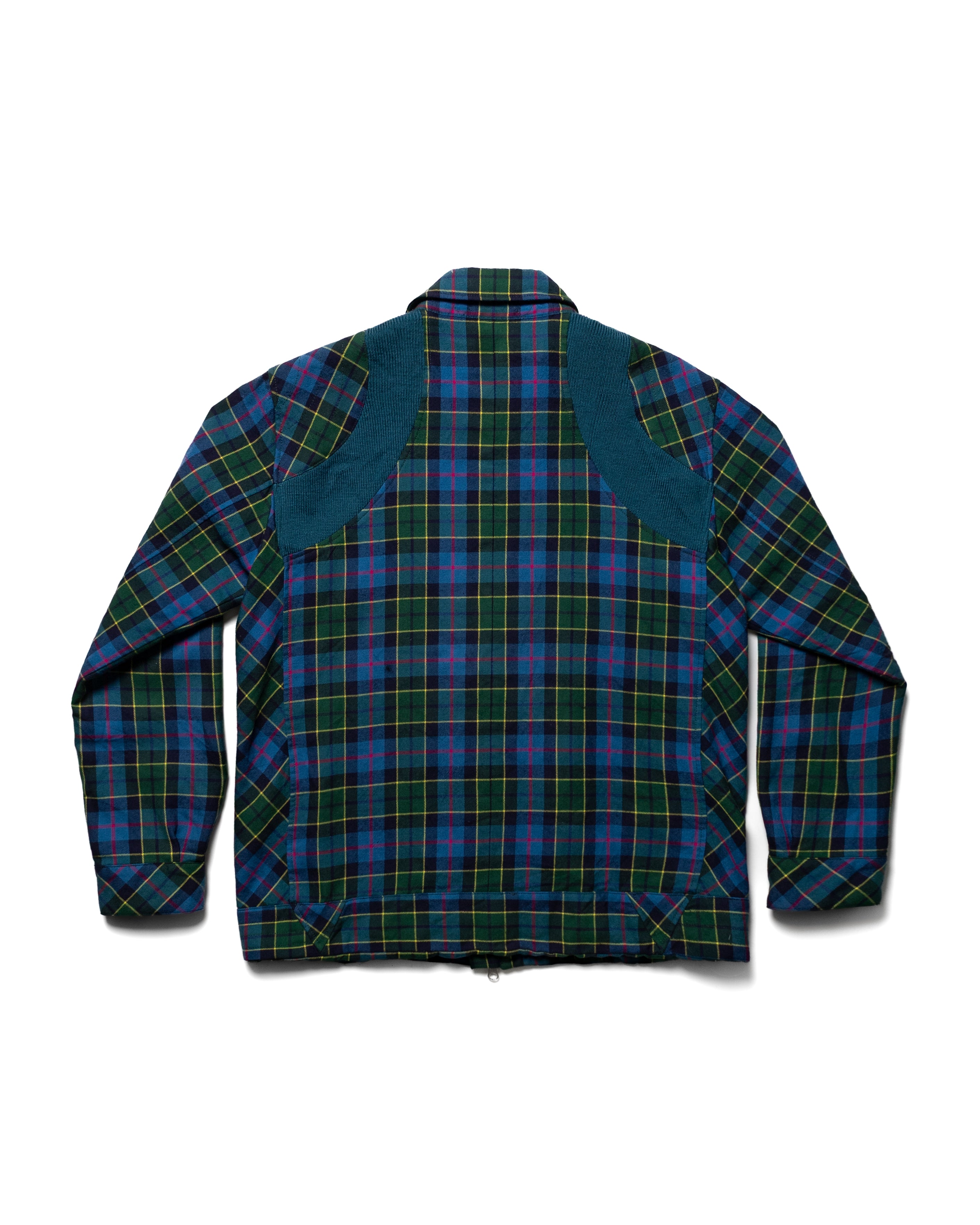 AW2004 Cut & Sewn Wool Plaid Jacket (L)