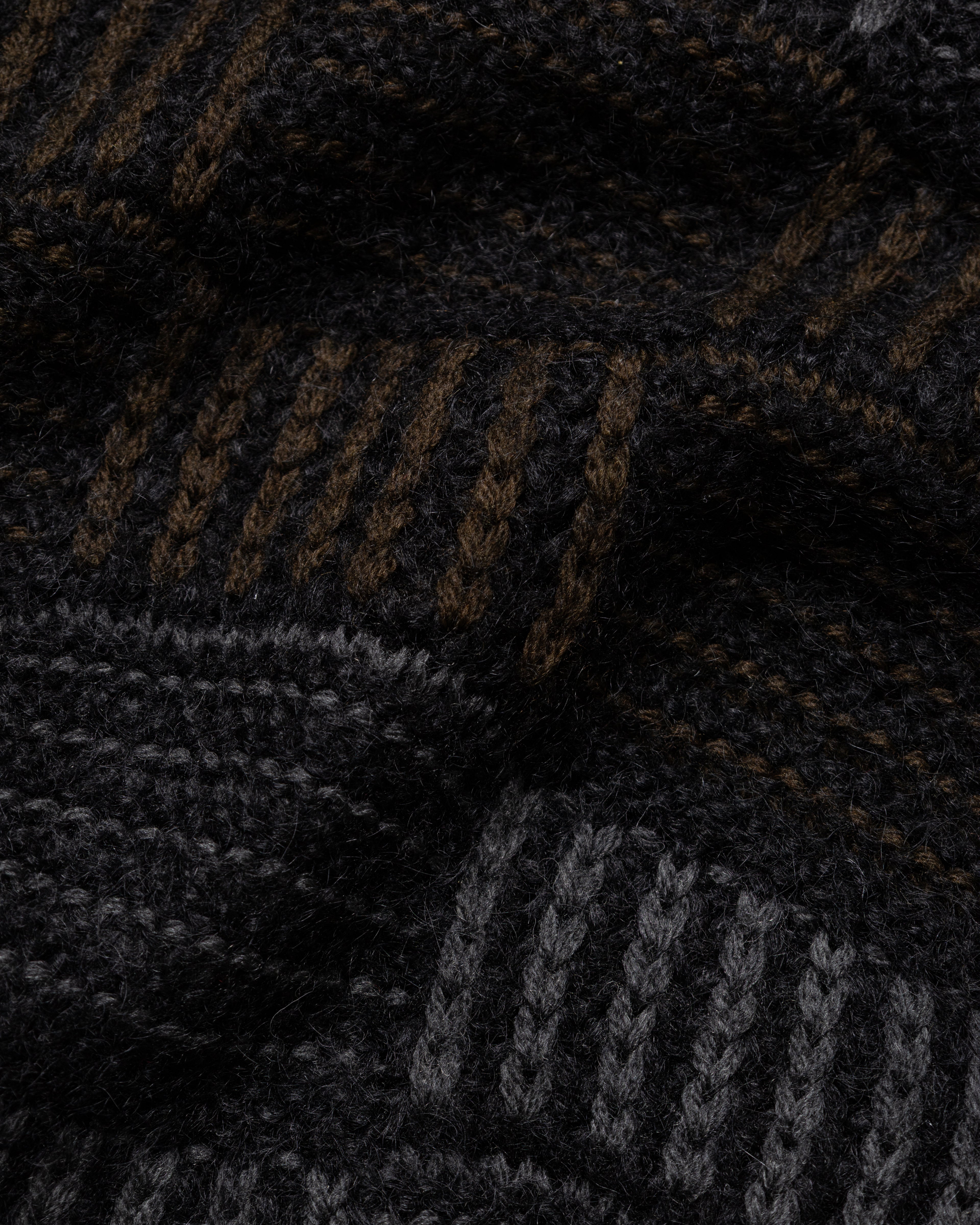 80’s Wool Basketweave Knit Sweater (M-L)