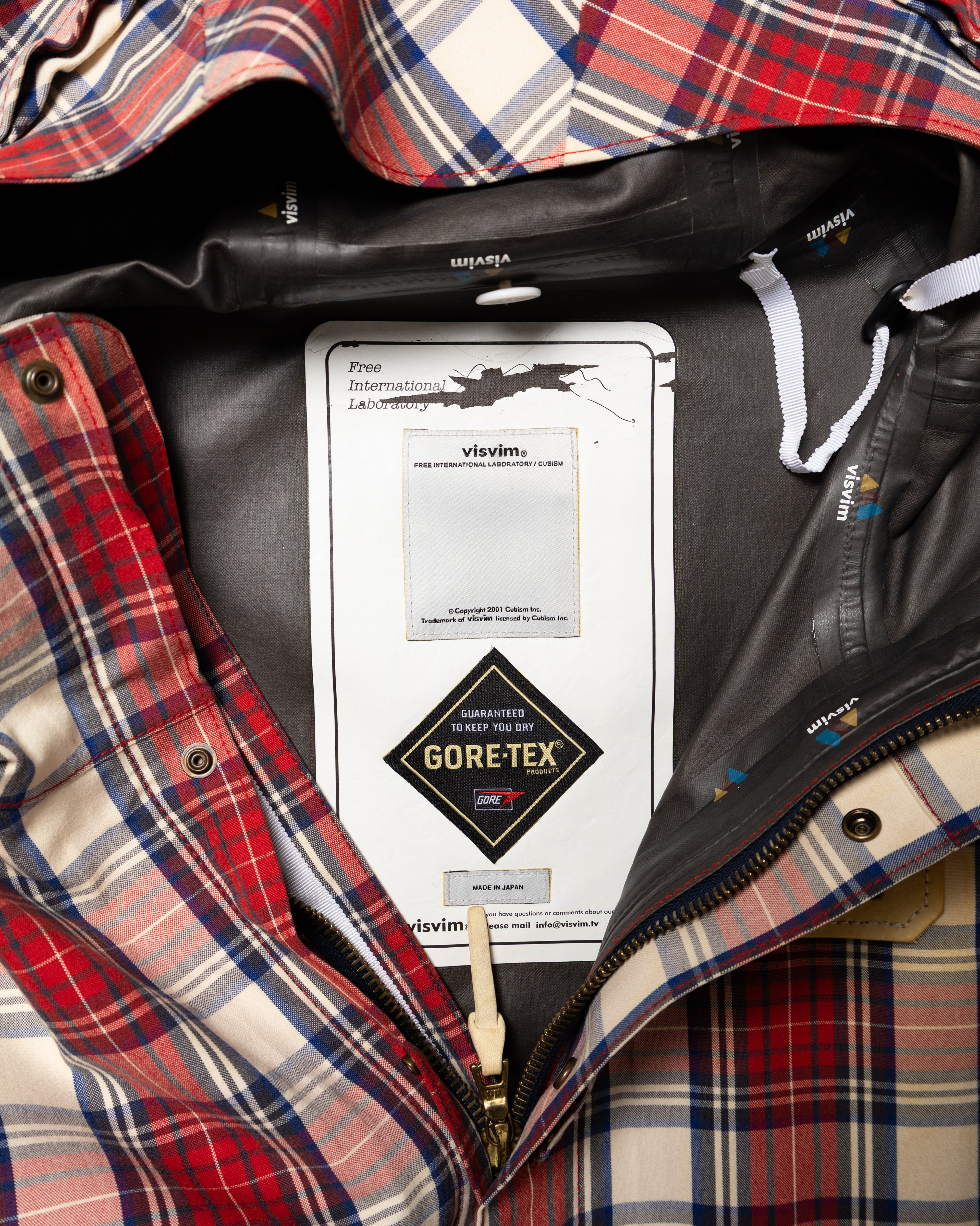 10AW Plaid Gore-Tex Jacket (M-L)