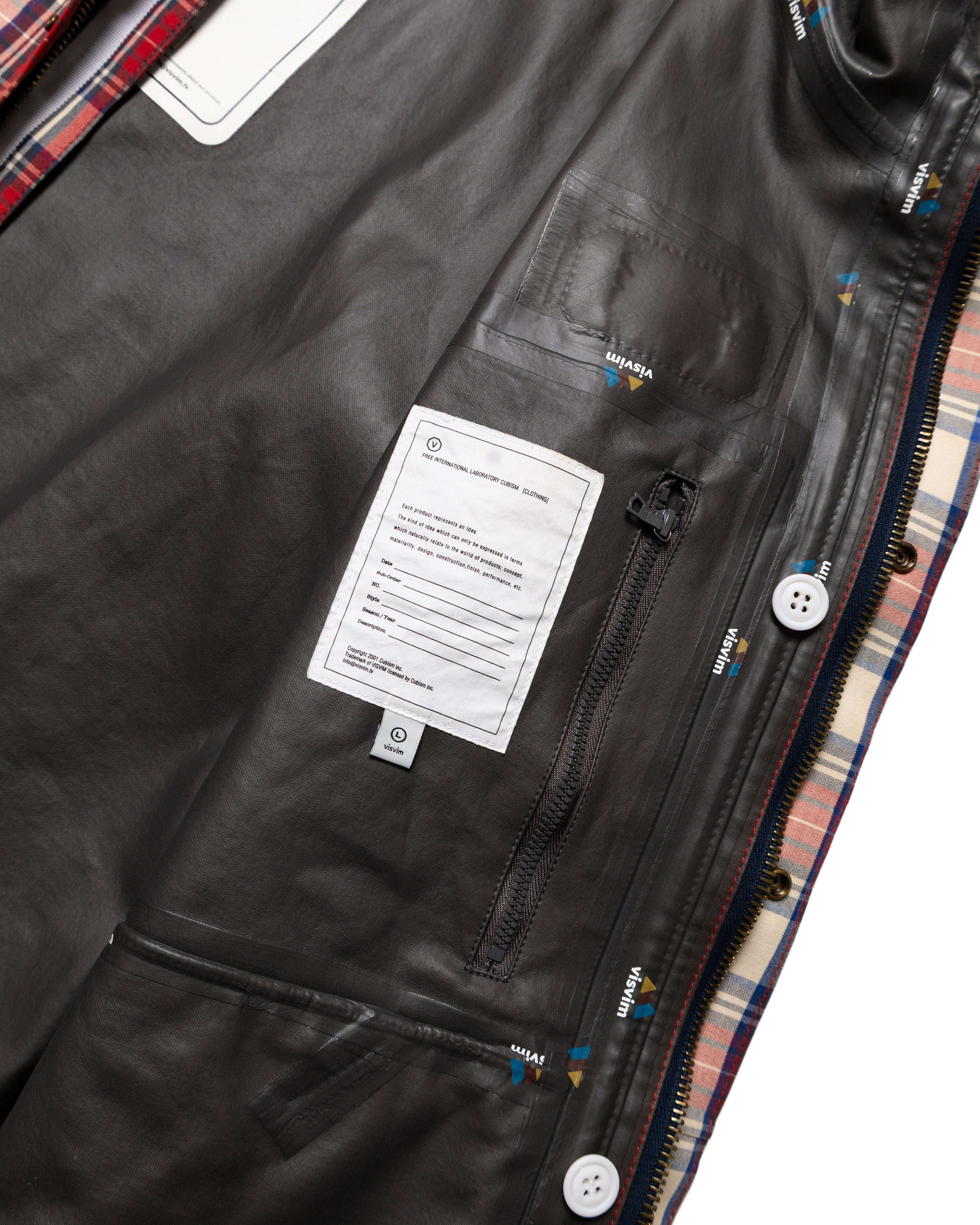 10AW Plaid Gore-Tex Jacket (M-L)