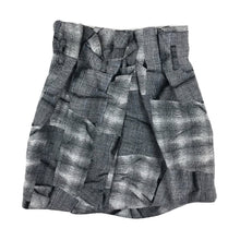 Load image into Gallery viewer, MIHARA YASUHIRO Distressed Plaid Skirt
