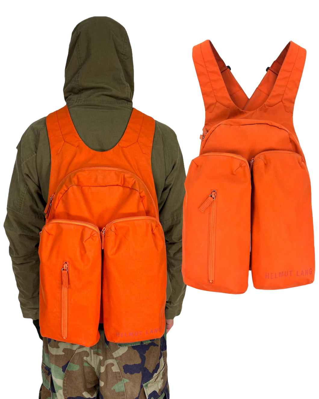 HELMUT LANG Cargo Vest/Backpack (FW1999)
