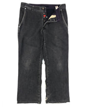 Load image into Gallery viewer, GRIFFIN LASER CUT DENIM&lt;/br&gt;&quot;Take a Hippie To Lunch&quot;&lt;/br&gt; (32-34)
