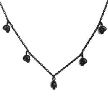 Load image into Gallery viewer, ZUCCA Spellout Skull Necklace (2000’s)
