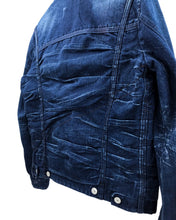 Load image into Gallery viewer, MARITHÉ FRANÇOIS GIRBAUD Lacerated Denim Jacket
