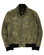 Load image into Gallery viewer, MODERN LOVERS Suede Leather Rider Jacket (Early 2000’s)
