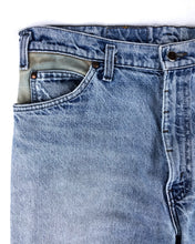 Load image into Gallery viewer, Levi’s “Reworked” Silver Tab Jeans (1990’s)
