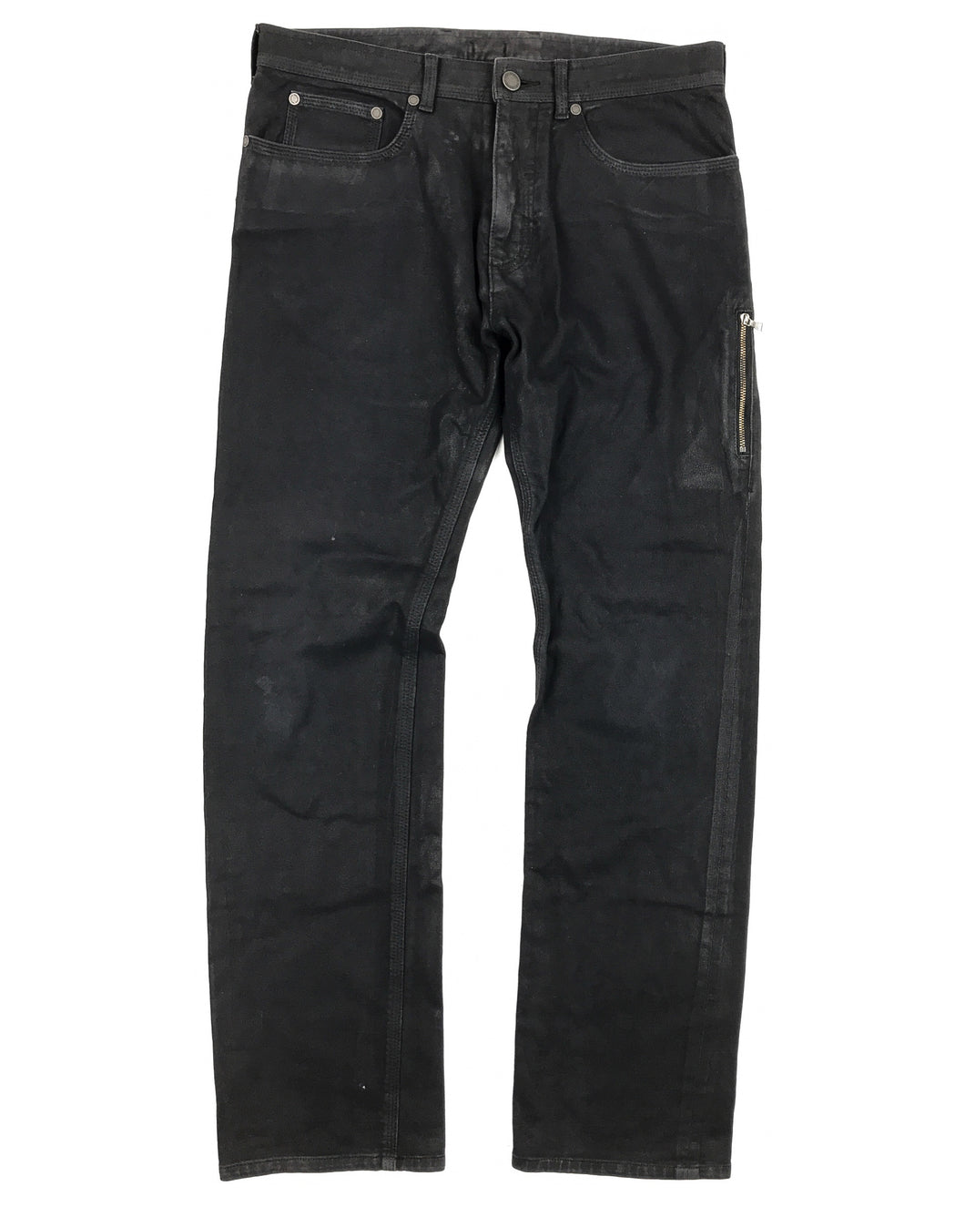 NEIL BARRETT Waxed Denim Jeans (AW2009)