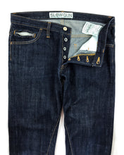 Load image into Gallery viewer, SLOWGUN Stitch Stripe Denim (Early 2000’s)(32-34)
