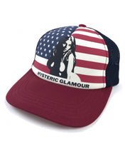 Load image into Gallery viewer, HYSTERIC GLAMOUR American Flag Trucker Hat
