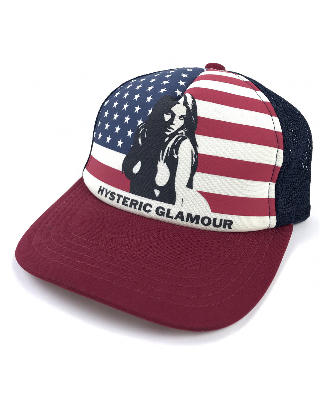 HYSTERIC GLAMOUR American Flag Trucker Hat