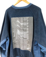 Load image into Gallery viewer, CAV EMPT Overdyed Heavy Weight Striped Crewneck (M-L)
