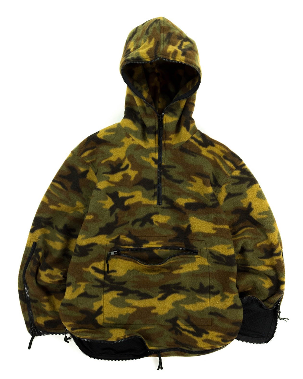 1990’s HOGGS By NEPENTHES Camouflage Full Zip Hoodie (M-L)