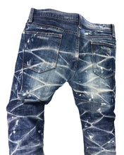 Load image into Gallery viewer, NEIL BARRETT Denim Honeycomb Faded Jeans
