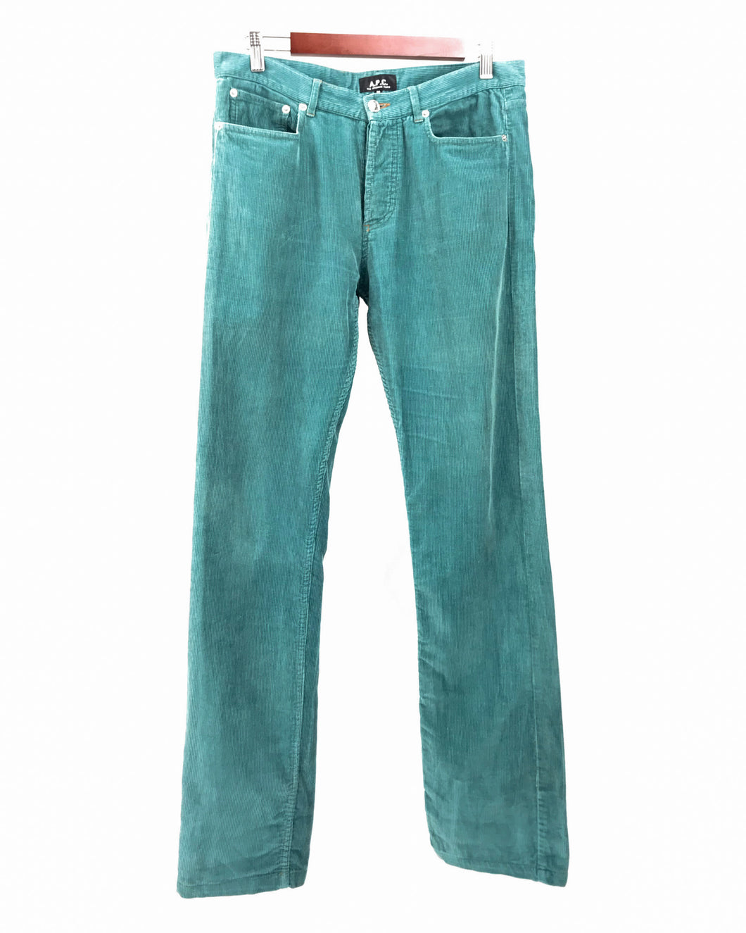APC Turquoise Corduroy Pants (30-32)