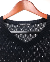 Load image into Gallery viewer, YOSHIYUKI KONISHI Laced Wool Knit Sweater (1990’s)
