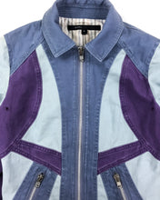 Load image into Gallery viewer, MARC JACOBS PANELED MOTO JACKET (Early 2000’s)(XS-S)

